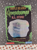 Vintage 1997 1st Printing Triple Header Goosebumps, Book 1 by R.L. Stine Softcover