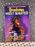 2013 Dr. Maniac Will See You Now Goosebumps Most Wantd #5 Scholastic Softcover