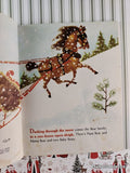 Vintage 1964 Jingle Bells Little Golden Book Hardcover
