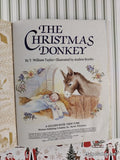 Vintage 1984 The Christmas Donkey Little Golden Book Hardcover