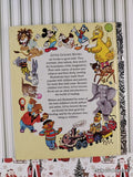 Vintage 1984 The Christmas Donkey Little Golden Book Hardcover