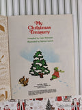 Vintage 1976 My Christmas Treasury Little Golden Book Hardcover