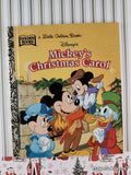 Vintage 1996 Mickey's Christmas Carol Little Golden Book Hardcover