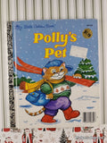 Vintage 1984 Polly's Pet Little Golden Book Hardcover