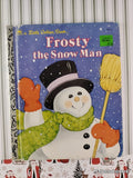 Vintage 1991 Frosty the Snowman Little Golden Book Hardcover
