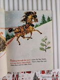 Vintage 1964 Jingle Bells Little Golden Book Hardcover
