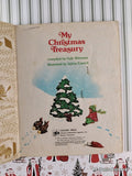 Vintage 1976 My Christmas Treasury Little Golden Book Hardcover
