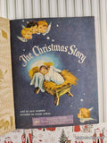 Vintage 1973 9th Printing The Christmas Story Little Golden Book Hardcover