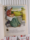Vintage 1973 9th Printing The Christmas Story Little Golden Book Hardcover