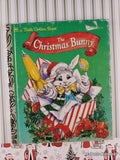 Vintage 1994 The Christmas Bunny Little Golden Book Hardcover