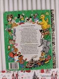 Vintage 1994 The Christmas Bunny Little Golden Book Hardcover