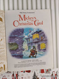 Vintage 1983 Mickey's Christmas Carol Little Golden Book Hardcover