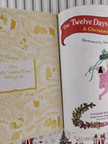 Vintage 1998 The Twelve Days of Christmas Little Golden Book Hardcover