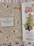 Vintage 1991 I Can't Wait Until Christmas Sesame Street Little Golden Book Hardcover