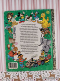 Vintage 1991 I Can't Wait Until Christmas Sesame Street Little Golden Book Hardcover