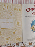 Vintage 1980 The Christmas Story Little Golden Book Hardcover