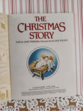 Vintage 1980 The Christmas Story Little Golden Book Hardcover