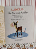 Vintage 1976 Rudolph the Red-Nosed Reindeer Little Golden Book Hardcover