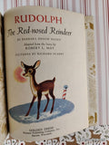 Vintage 1981 29th Printing Rudolph the Red-Nosed Reindeer Little Golden Book Hardcover