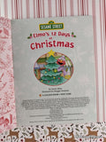 2015 1st Printing Sesame Street Elmo's 12 Days of Christmas Little Golden Book Hardcover, Like New