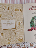 Vintage 1977 The Animals' Christmas Eve Little Golden Book Hardcover