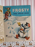 Vintage 1975 26th Printing Frosty the Snowman Little Golden Book Hardcover