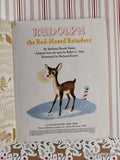 Vintage 1993 Rudolph the Red-Nosed Reindeer Little Golden Book Hardcover