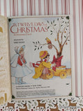 Vintage 1983 The Twelve Days of Christmas Little Golden Book Hardcover