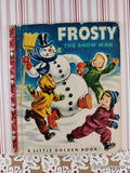 Vintage 1951 1st Printing Frosty the Snowman Little Golden Book Hardcover