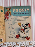 Vintage 1951 1st Printing Frosty the Snowman Little Golden Book Hardcover