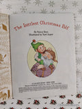 Vintage 1987 The Littlest Christmas Elf Little Golden Book Hardcover