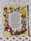 Vintage 1987 The Littlest Christmas Elf Little Golden Book Hardcover