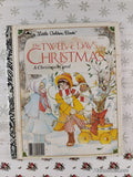 Vintage 1983 The Twelve Days of Christmas Little Golden Book Hardcover