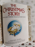 Vintage 1980 The Christmas Story Little Golden Book Hardcover