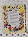 Vintage 1982 Rudolph the Red-Nosed Reindeer Shines Again Little Golden Book Hardcover