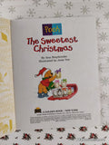 Vintage 1997 Pooh: The Sweetest Christmas Little Golden Book Hardcover