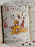 Vintage 1983 The Twelve Days of Christmas Little Golden Book Hardcover