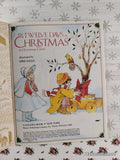 Vintage 1983 The Twelve Days of Christmas Little Golden Book Hardcover