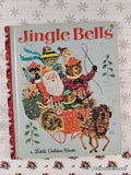Vintage 1964 Jingle Bells Little Golden Book Hardcover
