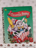 Vintage 1997 The Christmas Bunny Little Golden Book Hardcover