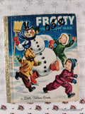 Vintage 1951 1st Printing Frosty the Snowman Little Golden Book Hardcover