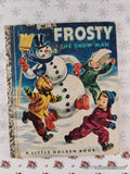 Vintage 1951 1st Printing Frosty the Snowman Little Golden Book Hardcover