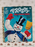 Vintage 1979 31st Printing Frosty the Snowman Little Golden Book Hardcover