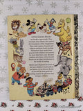 Vintage 1983 Mickey's Christmas Carol Little Golden Book Hardcover