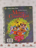 Vintage 1983 Mickey's Christmas Carol Little Golden Book Hardcover