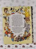 Vintage 1983 Mickey's Christmas Carol Little Golden Book Hardcover