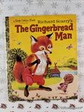 2015 1st Printing Richard Scarry's The Gingerbread Man Little Golden Book Hardcover, Like New