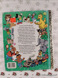 Vintage 1991 Little Golden Book: I Can't Wait Until Christmas Sesame Street Hardcover