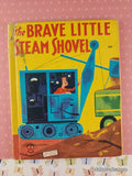Vintage 1951 The Brave Little Steam Shovel Wonder Books Hardcover