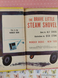 Vintage 1951 The Brave Little Steam Shovel Wonder Books Hardcover